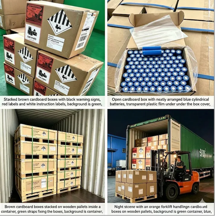 Battery cargo compliance packaging
