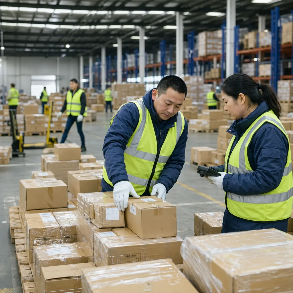Shenzhen warehouse inspection and packing