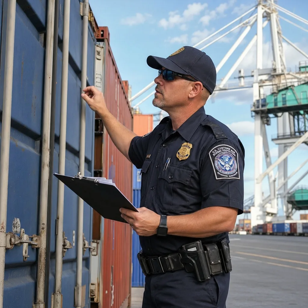 USA customs clearance at port of Los Angeles